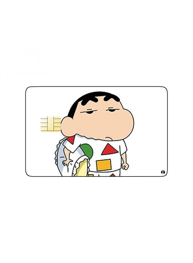 RKN PRINTED BANK CARD STICKER Shinnosuke From Crayon Shin Chan Anime - Image 2