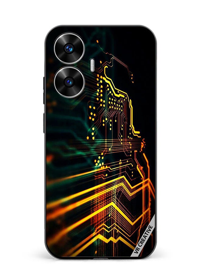 VR CREATIVE Protective Case Cover For Realme C55 Electronics Design Multicolour - Image 1
