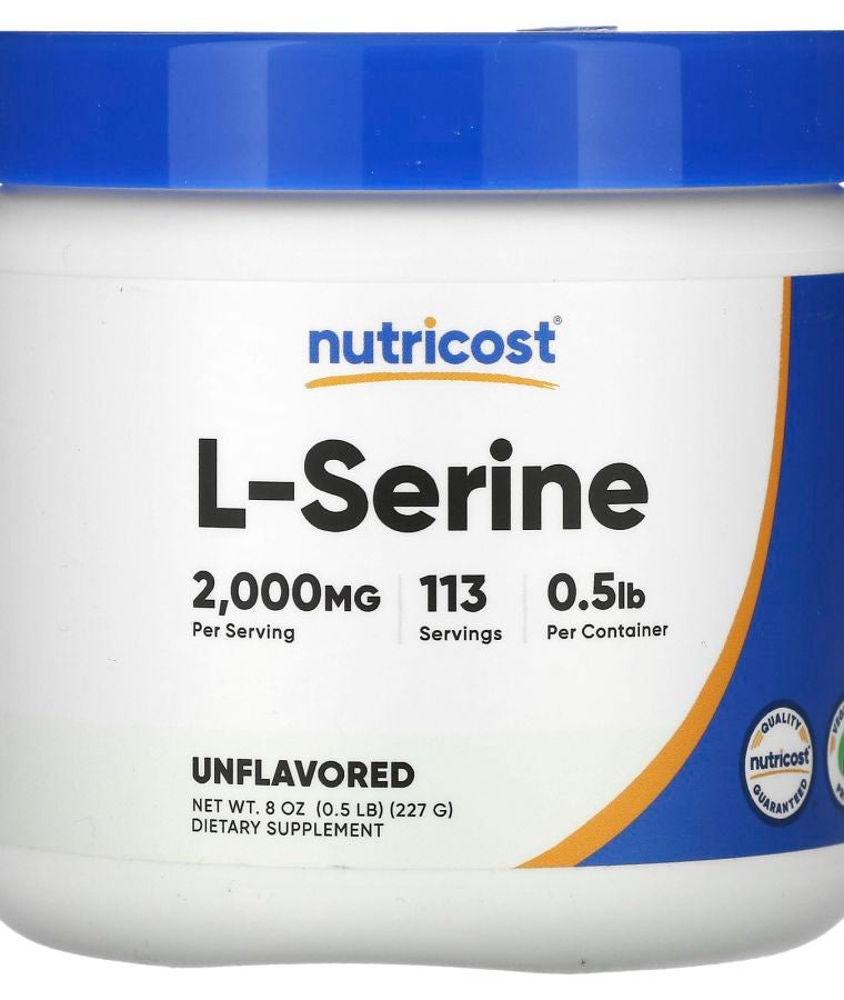 L-Serine Powder Unflavored 8 oz (227 g)