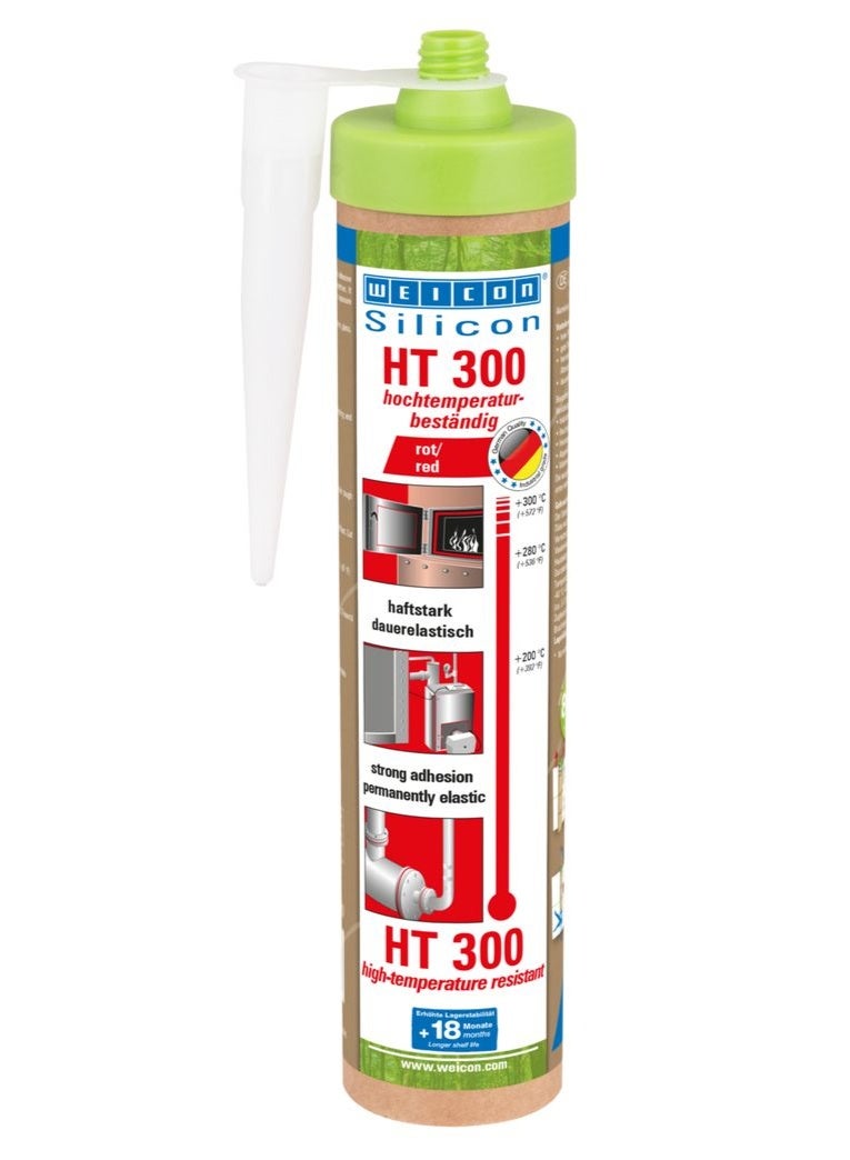 WEICON Green Tube HT 300 Red 280 ml - Image 1
