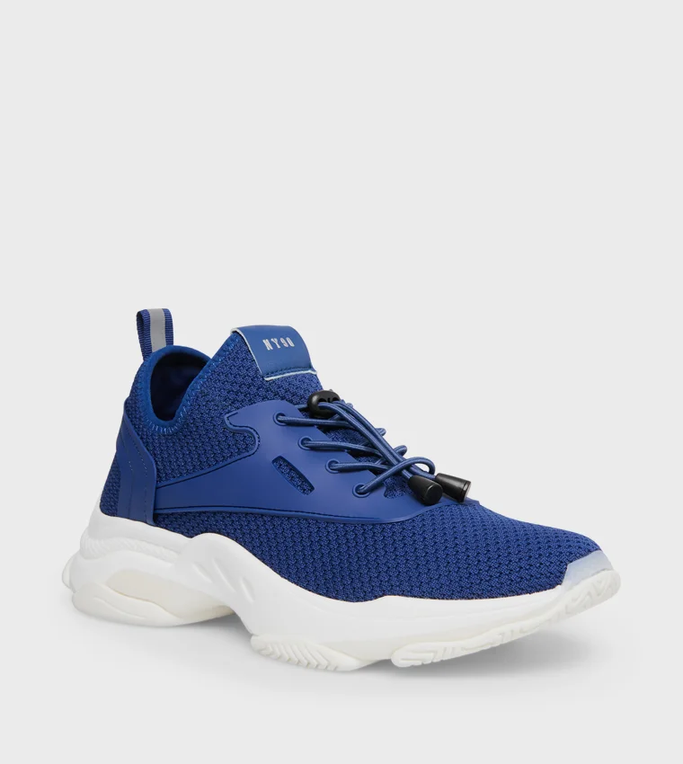 Steve Madden Isles Navy Blue Men's Low-Top Sneakers