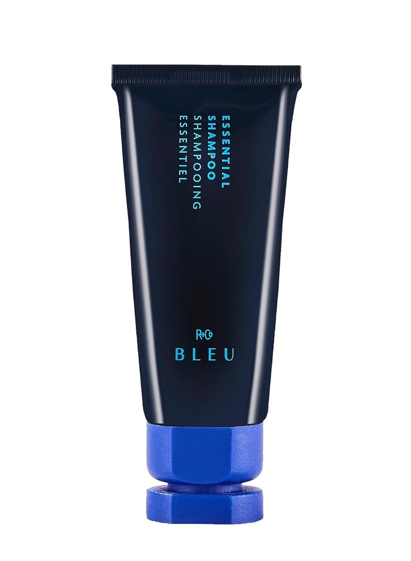 R+Co BLEU Essential Shampoo Mini | Gentle Daily Cleanser, Hydration + Shine | Vegan, Sustainable + Cruelty-Free | 1 Oz - Image 1