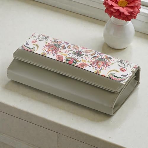 DOSYSO Wallet for Women Girls Stylish Latest Printed Faux Leather with Phone Space Coin Compartment Mobile Storage 4 Card Slots Holder Cash Zip Pockets Hand Clutch for Daily Use Ladies Long Purse (Olive) - Image 2