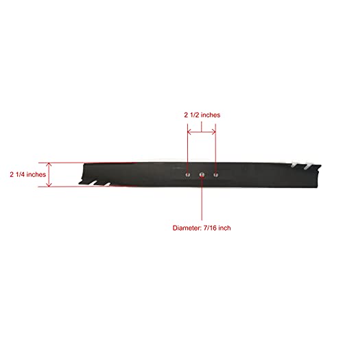 Toro 22" Recycler Mower Replacement Blade 59534P Display pack contains 131-4547-03 (Genuine). - Image 3