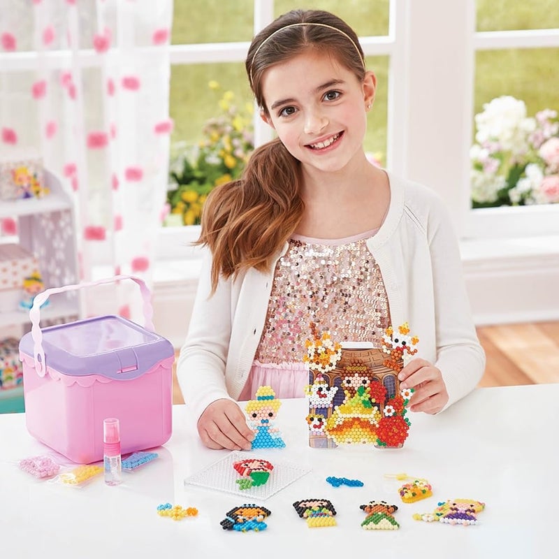 Aquabeads Disney Princess Creation Cube, Complete Arts & Crafts Bead Kit for Children - Over 2,500 Beads & Display Stand The Create Belle, Ariel, Tiana, Rapunzel and More - Image 3