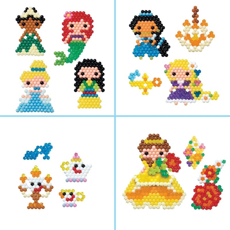 Aquabeads Disney Princess Creation Cube, Complete Arts & Crafts Bead Kit for Children - Over 2,500 Beads & Display Stand The Create Belle, Ariel, Tiana, Rapunzel and More - Image 5