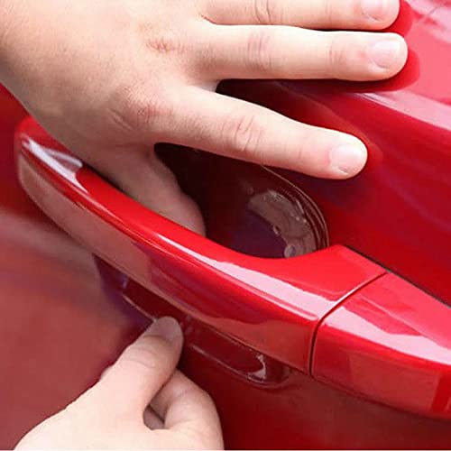 Voroly 10 PCS Car Door Handle Protector Universal Transparent Car Door Handles Cup Protector Car Door Scratch Protector Vinyl Films - Image 2