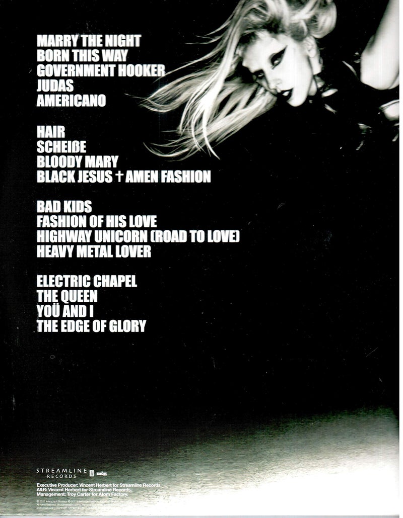 INTERSCOPE Born This Way - Image 2