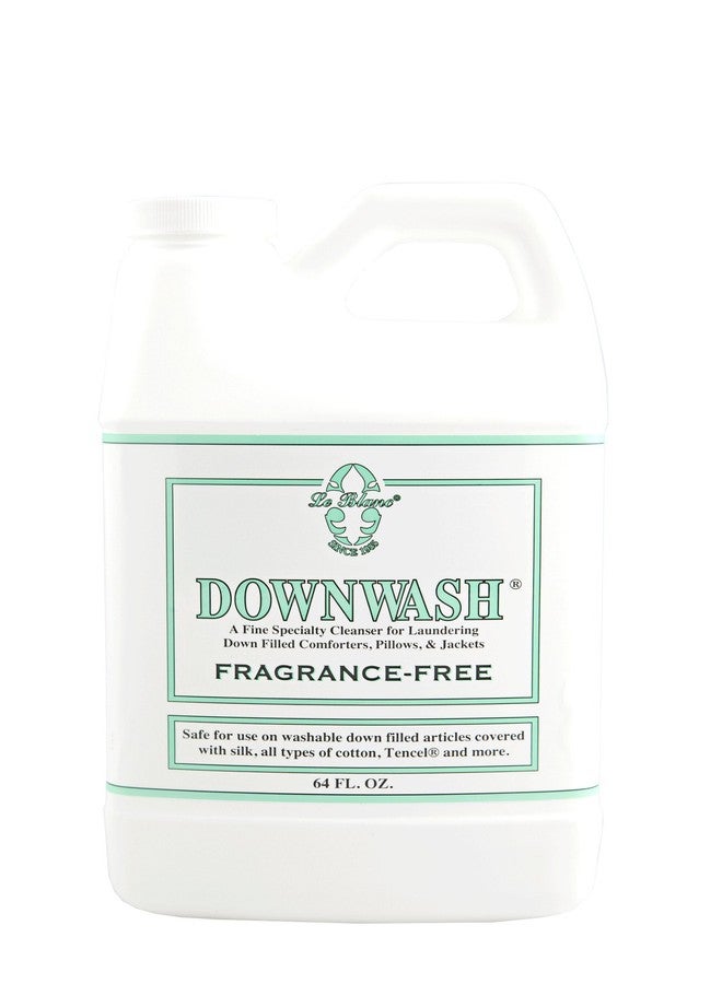 Le Blanc® Fragrance-Free Downwash® - Luxury Laundry Cleanser for Down-Filled Bedding and Apparel- 64 oz. (1 pack)