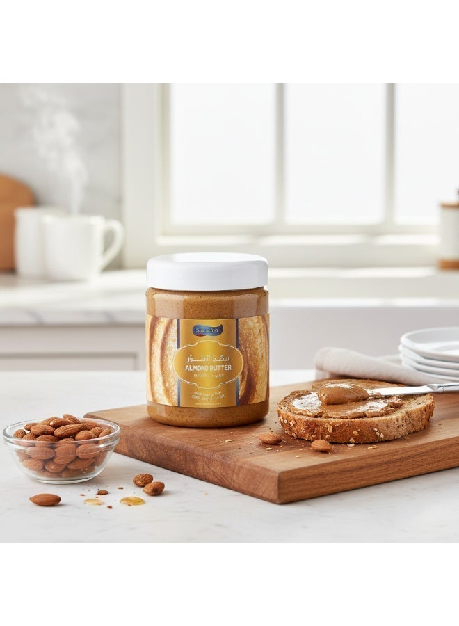 sokradorf Almond Butter 300g Natural Roasted Almond Spread Zero Added Sugar Creamy Texture Healthy Nut Butter High Protein Healthy Fats for Diet Fitness Toast Smoothies - Image 4