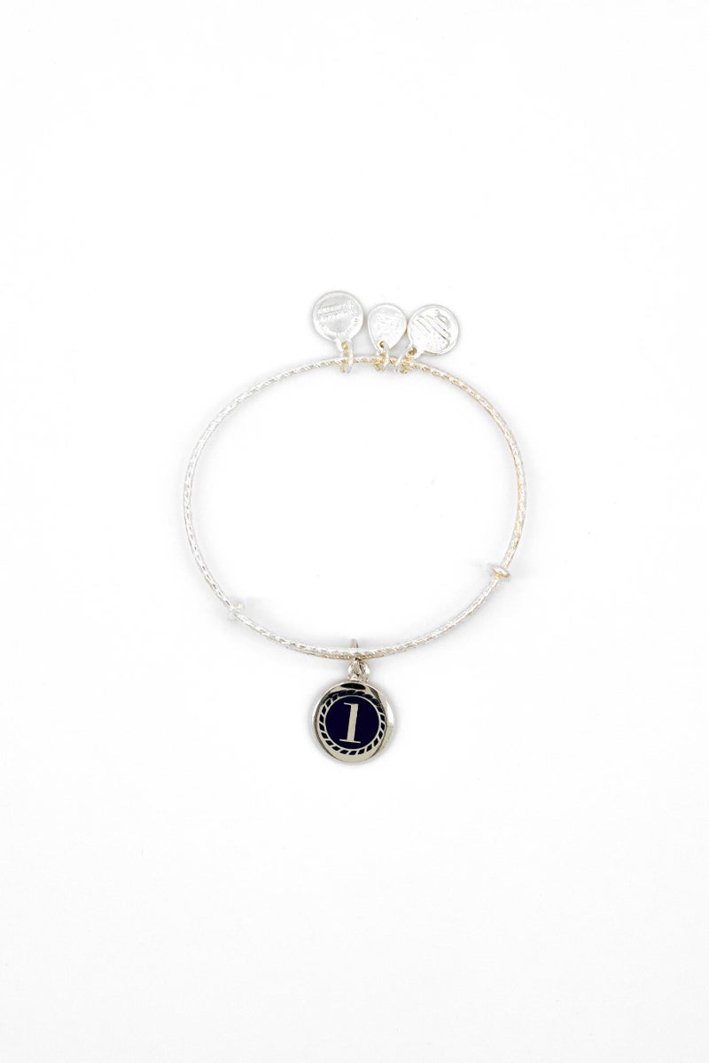 ALEX AND ANI Women Stainless Steel Numerology One Bracelet, Silver  - Image 2