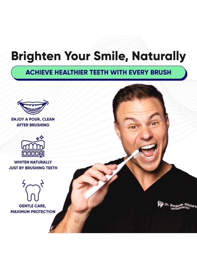 Zero Premium Toothpaste by Something Nice – Dentist Recommended Mint-Flavored Toothpaste with 10% Nano Hydroxyapatite, Fluoride-Free, SLS-Free, Enamel Repair for Adults & Kids Oral Care - Image 2