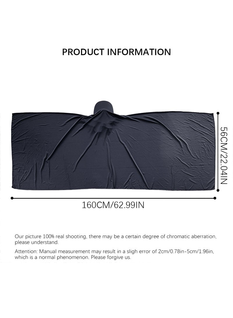 حجاب مع قبعة للنساء قابل للتعديل ناعم طويل تحت الحجاب غطاء رأس خفيف الوزن قابل للتنفس قماش مرن ملابس رياضية للاستخدام اليومي والسفر - Image 2