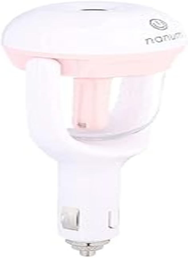 nanum Nanum Electronic Air Freshener and Humidifier for Car - White and Pink 
