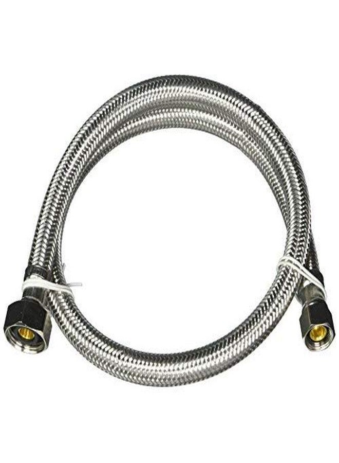 بلامب باك أنبوب إمداد صنبور PLUMBM PAK PP23808 Ez، مقاس 3/8 × 1/2 بوصة، ضغط × FIP، طول 30 بوصة، من الفولاذ المقاوم للصدأ، 30 بوصة - Image 5