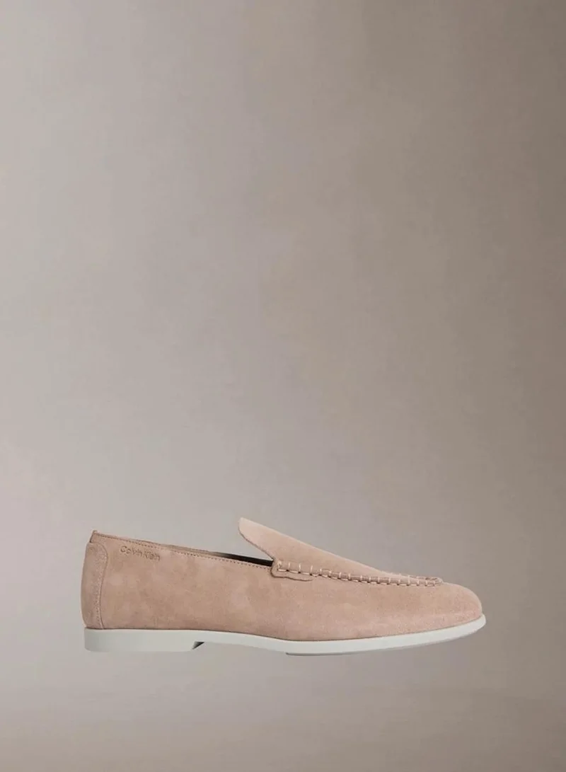 Calvin Klein Taylor - Suede Apron Toe Hybrid Loafers