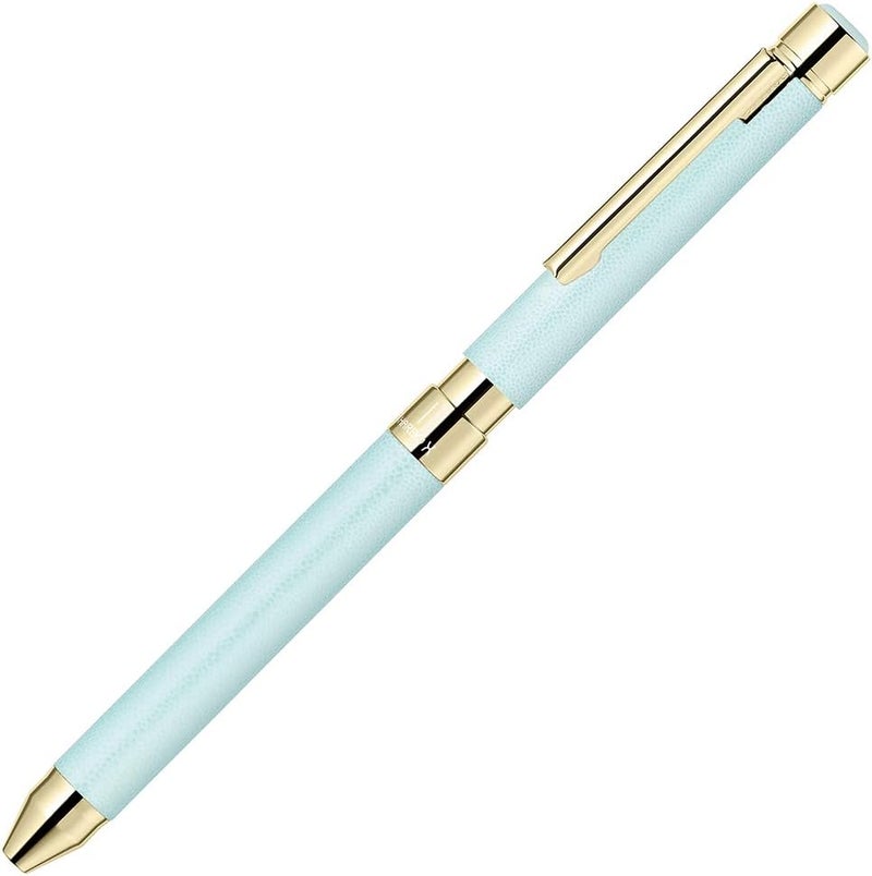 Zebra Pen Zebra SB36-LPB Sharbo X SL6 Multi-Functional Pen, Leather, Pale Blue - Image 1