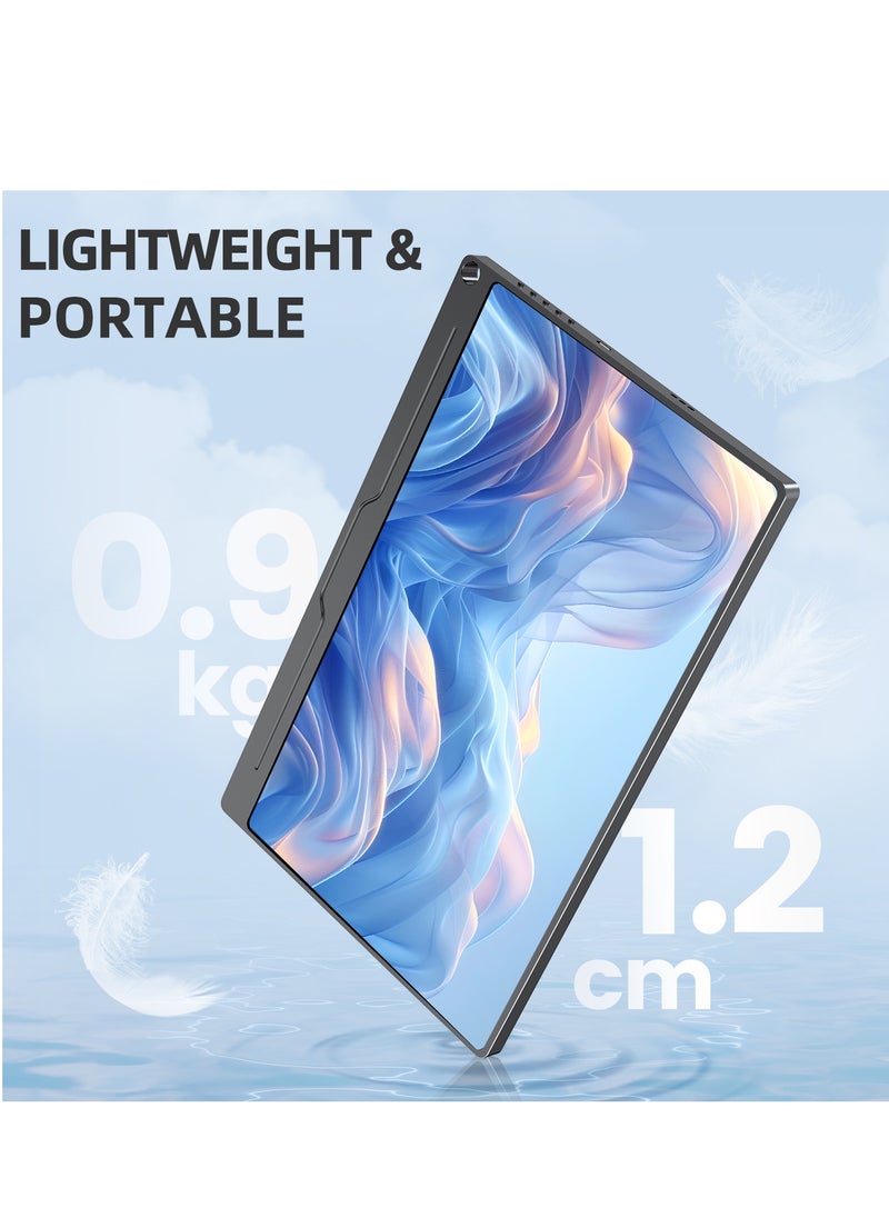 Uperfect Portable Monitor UPERFECT, T03 M15.6" 15.6 inch 1080P IPS 100%SRGB 800:1 60Hz VESA matte screen material non-stick fingerprint, blue light filtering, eye protection, extended display for PC/Laptop/PS/Xbox  - Image 3