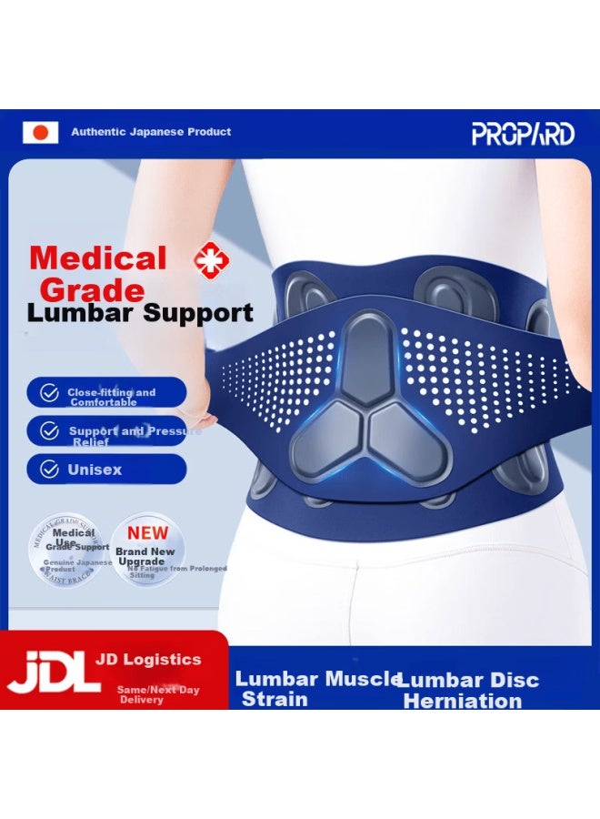 Propard Medical Lumbar Support Belt For Lumbar Disc Herniation, Muscle Strain, Uni Lower Back Pain Relief, Invisible Waist Brace For Prolonged Sitting - Image 1