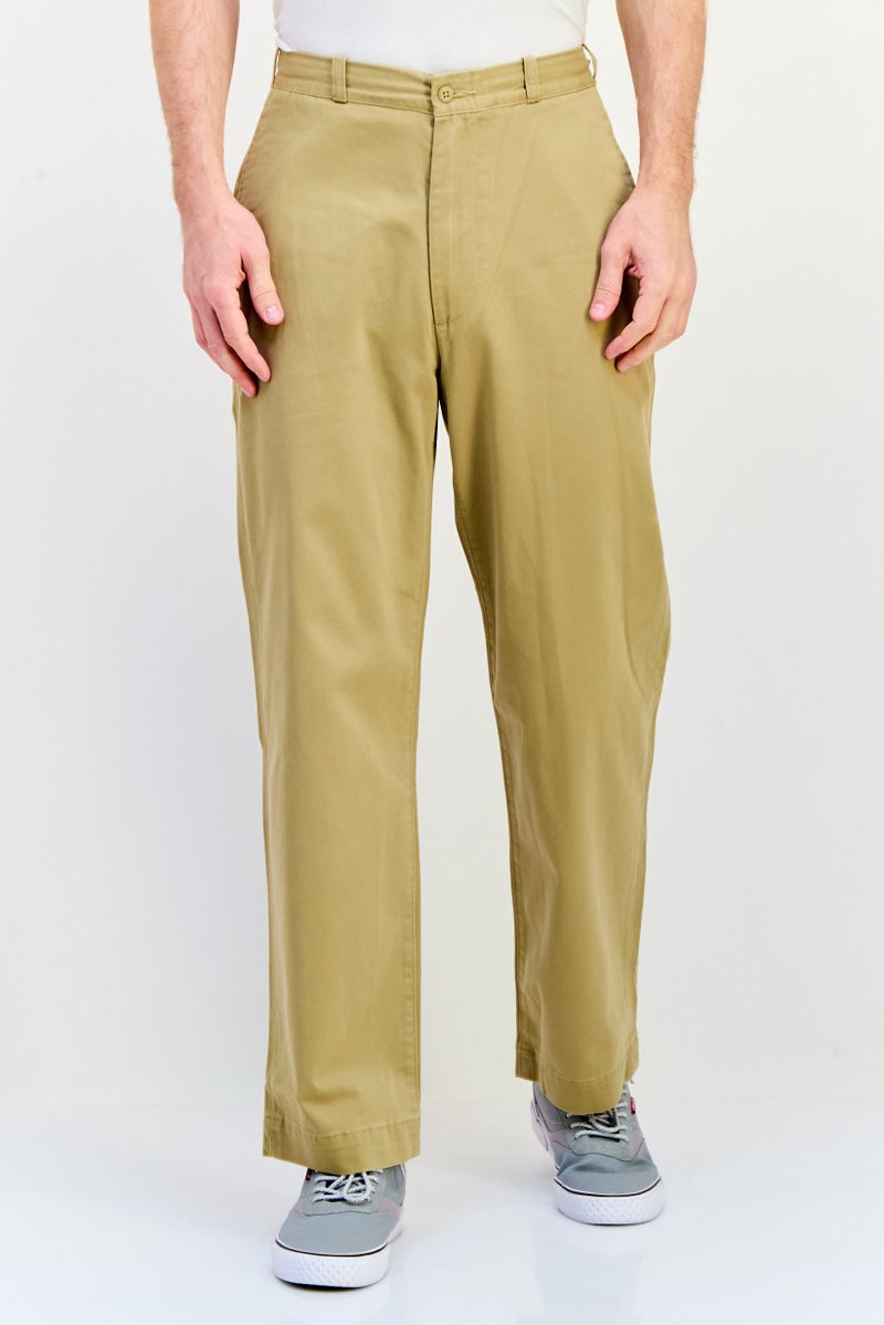 Levi's سروال تشينو عادي للرجال، كاكي - Image 1