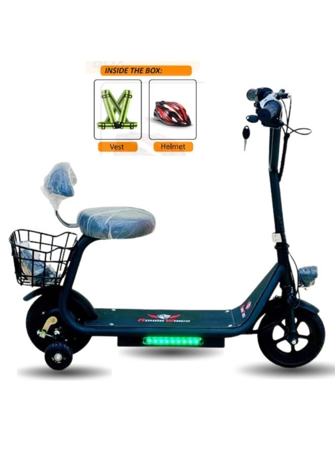 Rohan Wings Kids Electric Scooter | Rechargeable Battery Powered Ride-On Scooter for Boys & Girls (Ages 2–15 Years) - Image 1