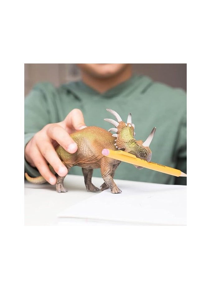 Schleich Schleich Dinosaurs, Realistic Dinosaur Toys for Boys and Girls, Styracosaurus Toy Figurine, Ages 3+  - Image 2