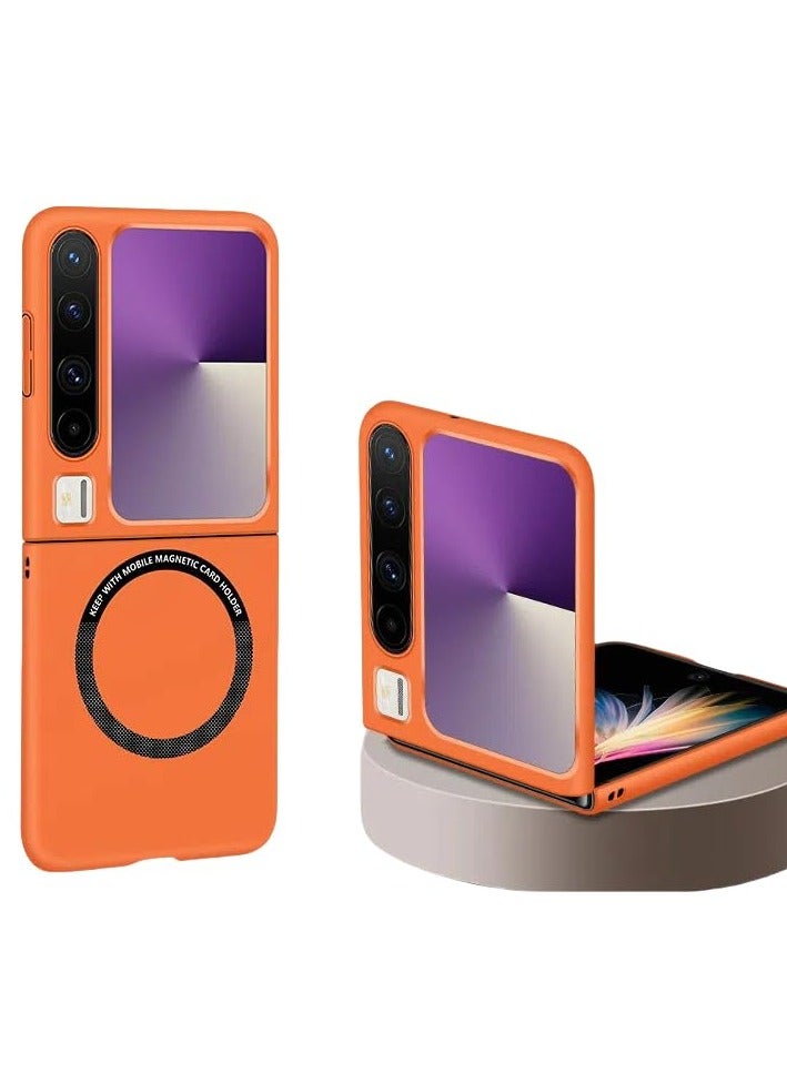 general Case Compatible with Huawei Pura X (2025), Magnetic Skin-friendly Foldable Phone Case, Ultra-thin Anti-fingerprint Protective Cover for Huawei PuraX