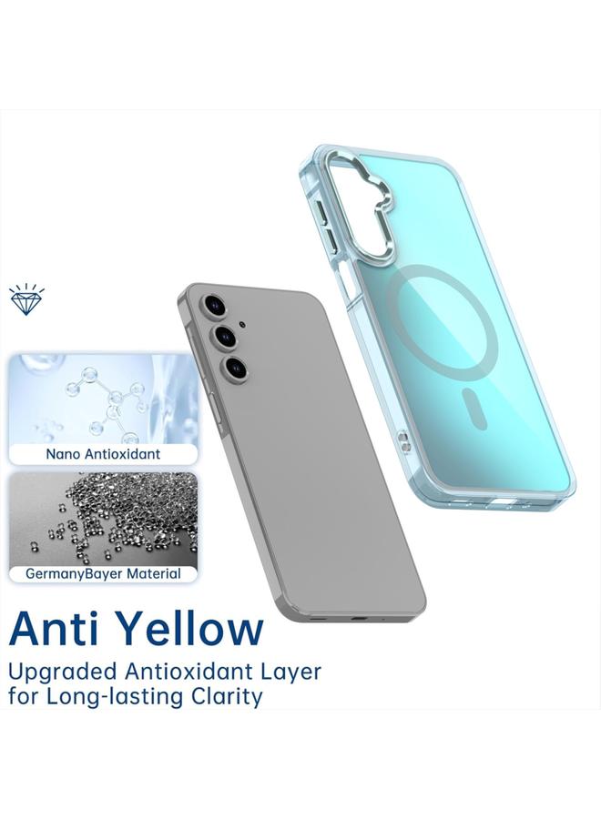 S-TOP Case For Samsung Galaxy A25 5G Plating Gradient Discolor MagSafe Phone Case with Holder - Image 4