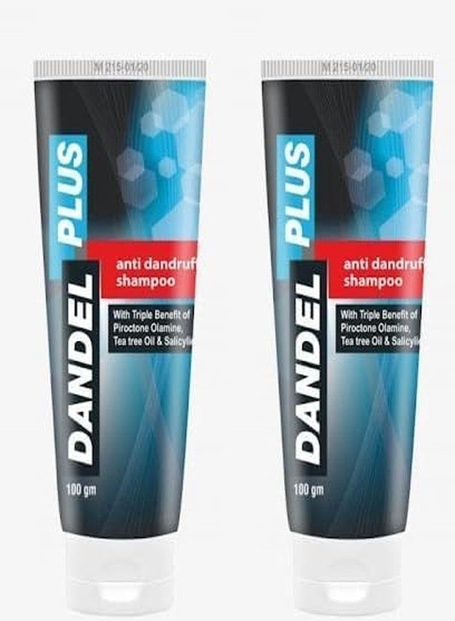 UNIGLOW Dandel Plus Anti Dandruff Shampoo 100g-Pack of 2 - Image 1