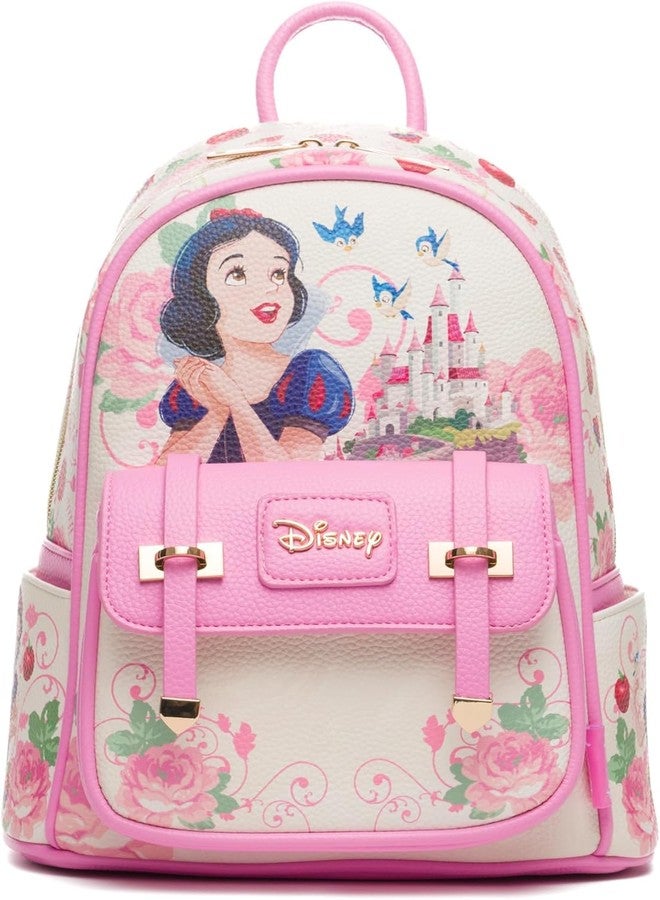 Wondapop Disney Snow White 11" Vegan Leather Fashion Mini Backpack - Image 1