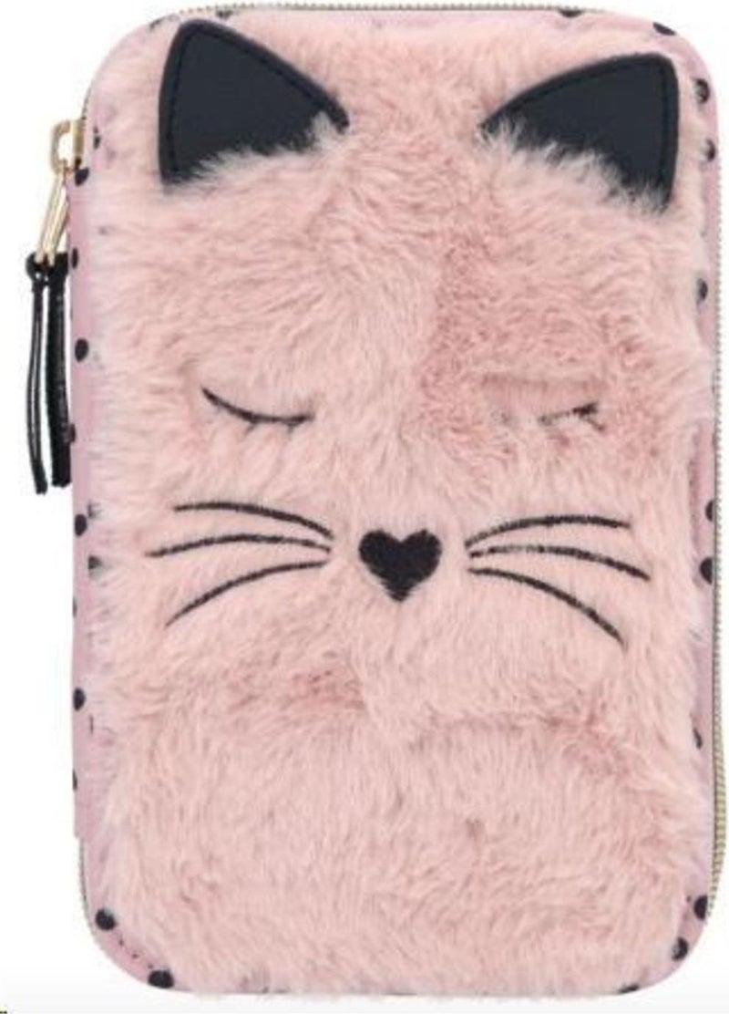 Top Model Princess Mimi Cat Furry Pencil Case  - Image 1