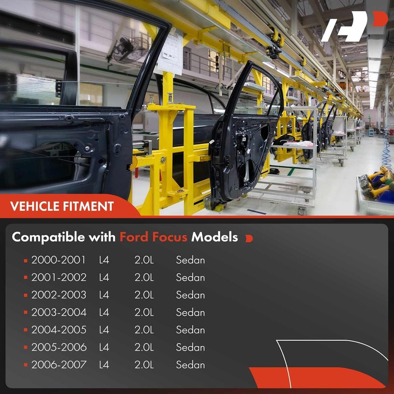 A-Premium Power Window Regulator with Motor for Ford Focus 2000-2007 Rear Left Driver Side - Image 3