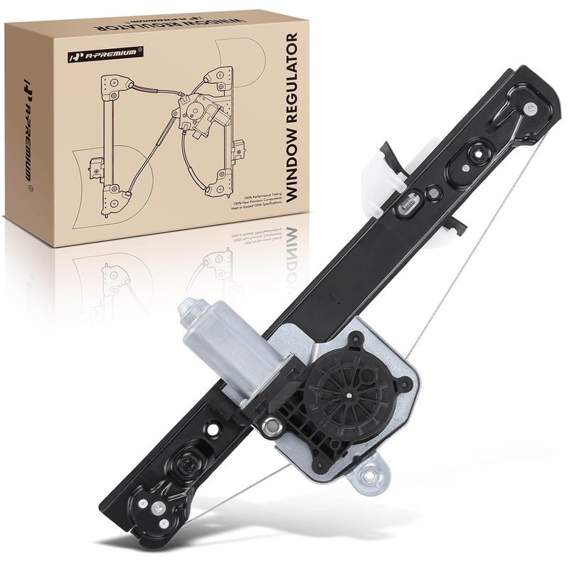 A-Premium Power Window Regulator with Motor for Ford Focus 2000-2007 Rear Left Driver Side - Image 1
