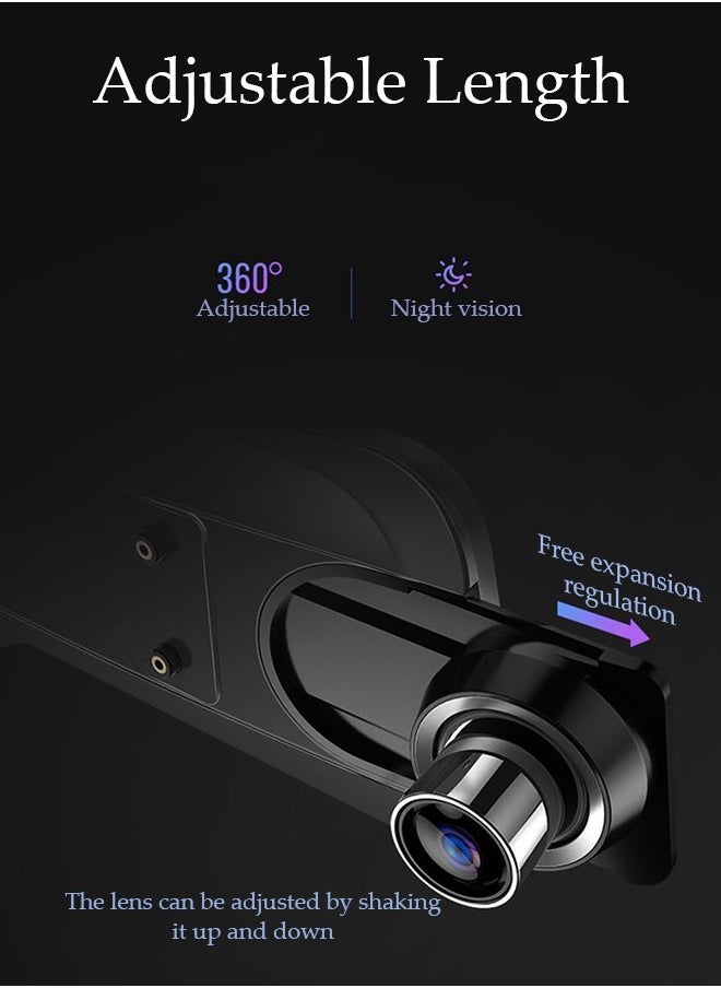 DUNISO - Dash Cam 2K 1296P WiFi Car Camera with 2 inch IPS Screen,2K Front Dash Camera for Cars, Dual Dashcams for Cars with Night Vision,24 Hours Parking Mode,APP,G-Sensor,Loop Recording - Image 1