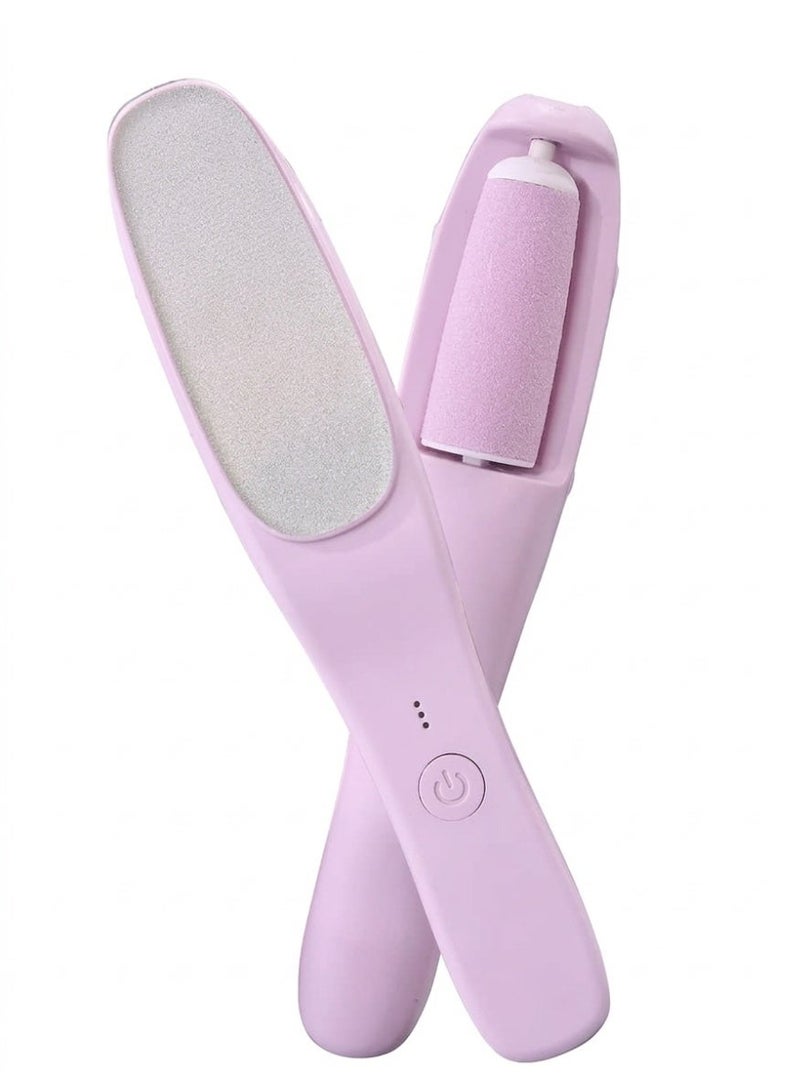 Electric Foot Callus Remover Rechargeable – Professional Callus Remover & Foot Grinder for Cracked Heels, Dry Skin & Hard Skin, Dual Speed with Coarse & Fine Heads, Ergonomic Handheld Pedicure Device - Image 1