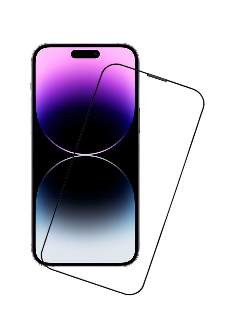 ACLIX Antistatic ESD Dustproof Premium Quality High Definition Tempered Glass Screen Protector Designed For  iPhone 14 Pro Max - Image 1
