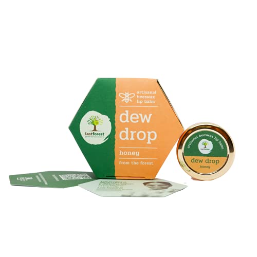 Last Forest Beeswax Lip Balm 5g, For Men & Women, Non-Sticky, 24-Hour Moisturizer for Dry & Chapped Lips, Enriched to Nourish and Protect Lips (Honey) - Image 1