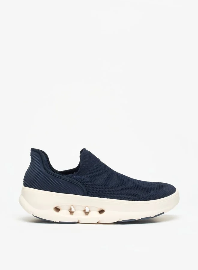 Dash Men Textured Slip On Sports Shoes