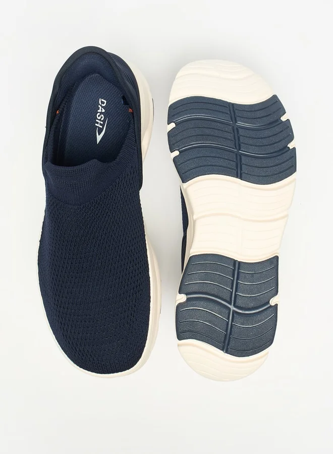 Dash Men Textured Slip On Sports Shoes