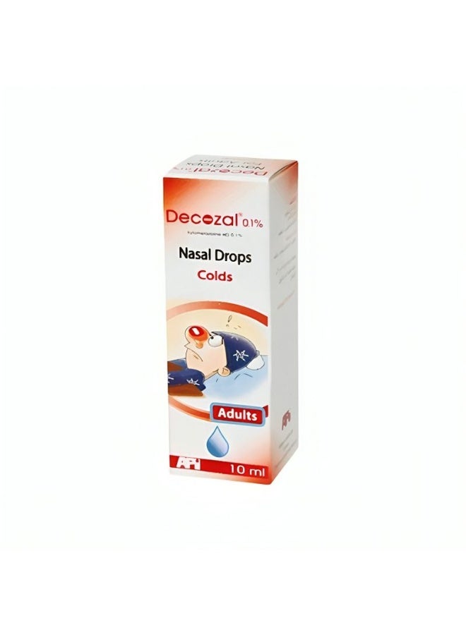 Decozal 0.1% Nasal Drops 10Ml