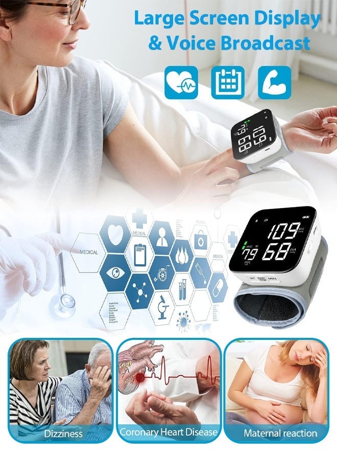 general fully automatic intelligent high-definition digital blood pressure monitor - Image 2