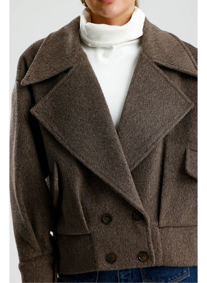 GACACOLLECTION LAGOS Crewe Twill Short Coat