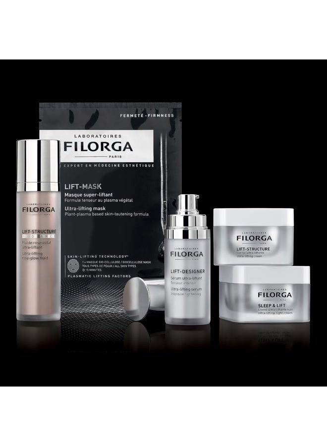 Laboratoires Filorga Paris Lift-Designer Ultra-Lifting Anti Aging Face Serum, Skincare Treatment With Hyaluronic Acid, Collagen, and Cell Factors to Tighten Skin and Sculpt Facial Appearance, 1 fl. oz.  - Image 5