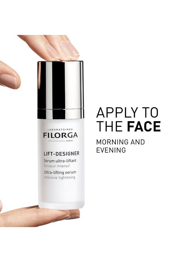 Laboratoires Filorga Paris Lift-Designer Ultra-Lifting Anti Aging Face Serum, Skincare Treatment With Hyaluronic Acid, Collagen, and Cell Factors to Tighten Skin and Sculpt Facial Appearance, 1 fl. oz.  - Image 4