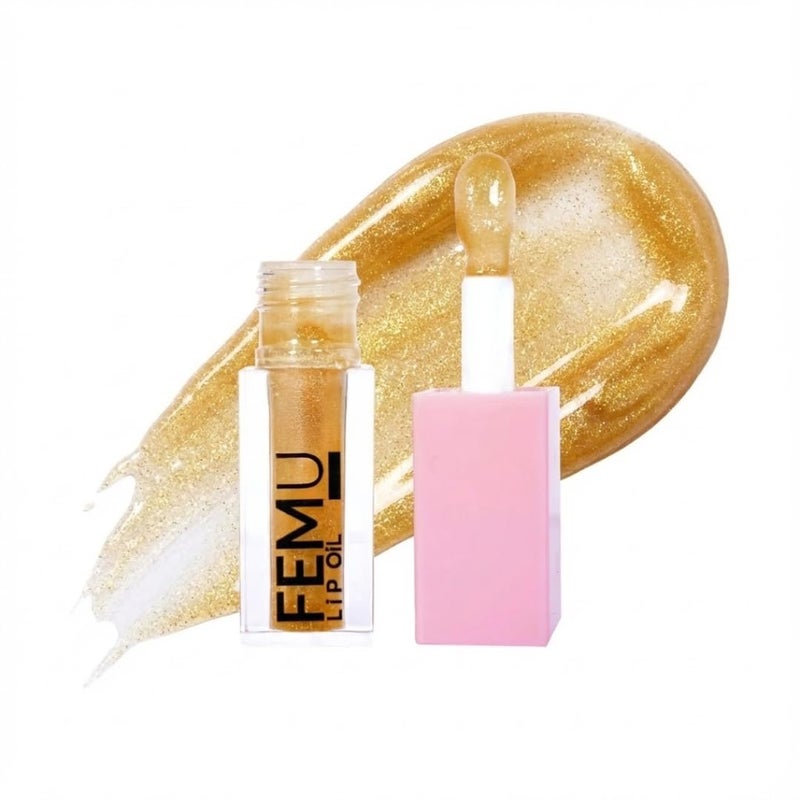 Fomo Lip Oil shade Gold Code 618, 6ML