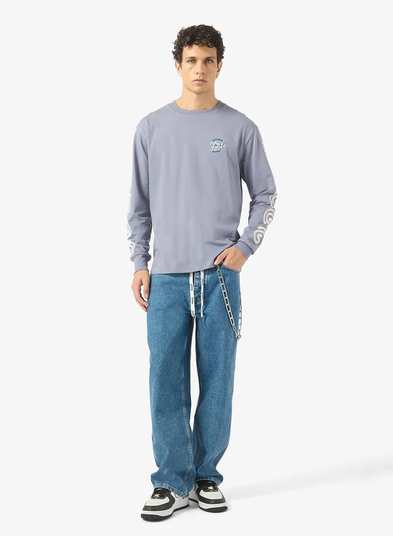 Parlez  Portal Long Sleeve T-Shirt for Men | Best Price UAE