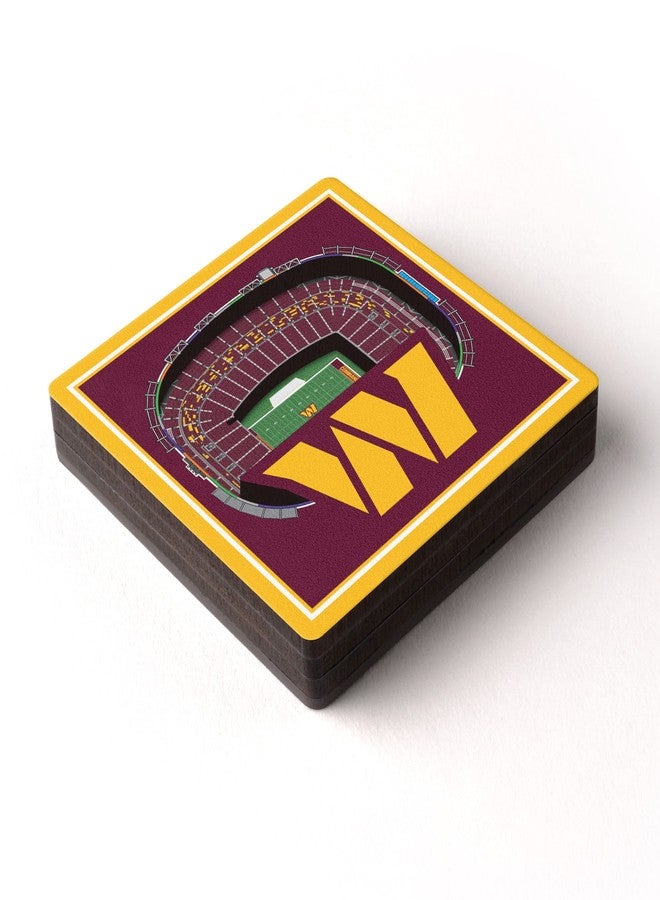 YouTheFan NFL Washington Commanders 3D StadiumView Magnets - FedExField - Image 3