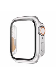 Generic Second Variable Ultra For Iwatch Apple Watch Protective Case S8 Case Film Integrated AppleWatch Tempered Film-Color:Starlight Color-Dimensions:【40mm】change To Ultra In Seconds  - Image 1