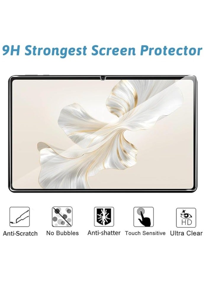 Muzz Tempered Glass Film for Honor Pad 9 Pro (12.1 inch) 2023 Tablet 9H Hardness HD Anti-Scratch Screen Protector for Honor Pad 9 Pro 12.1" (2 Pack) - Image 2