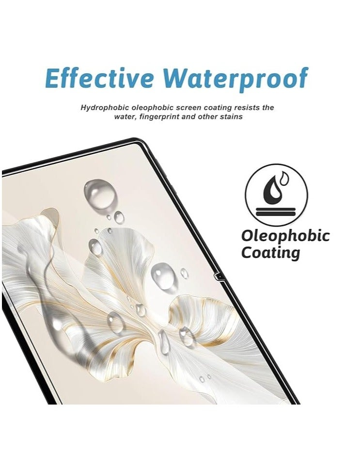 Muzz Tempered Glass Film for Honor Pad 9 Pro (12.1 inch) 2023 Tablet 9H Hardness HD Anti-Scratch Screen Protector for Honor Pad 9 Pro 12.1" (2 Pack) - Image 3